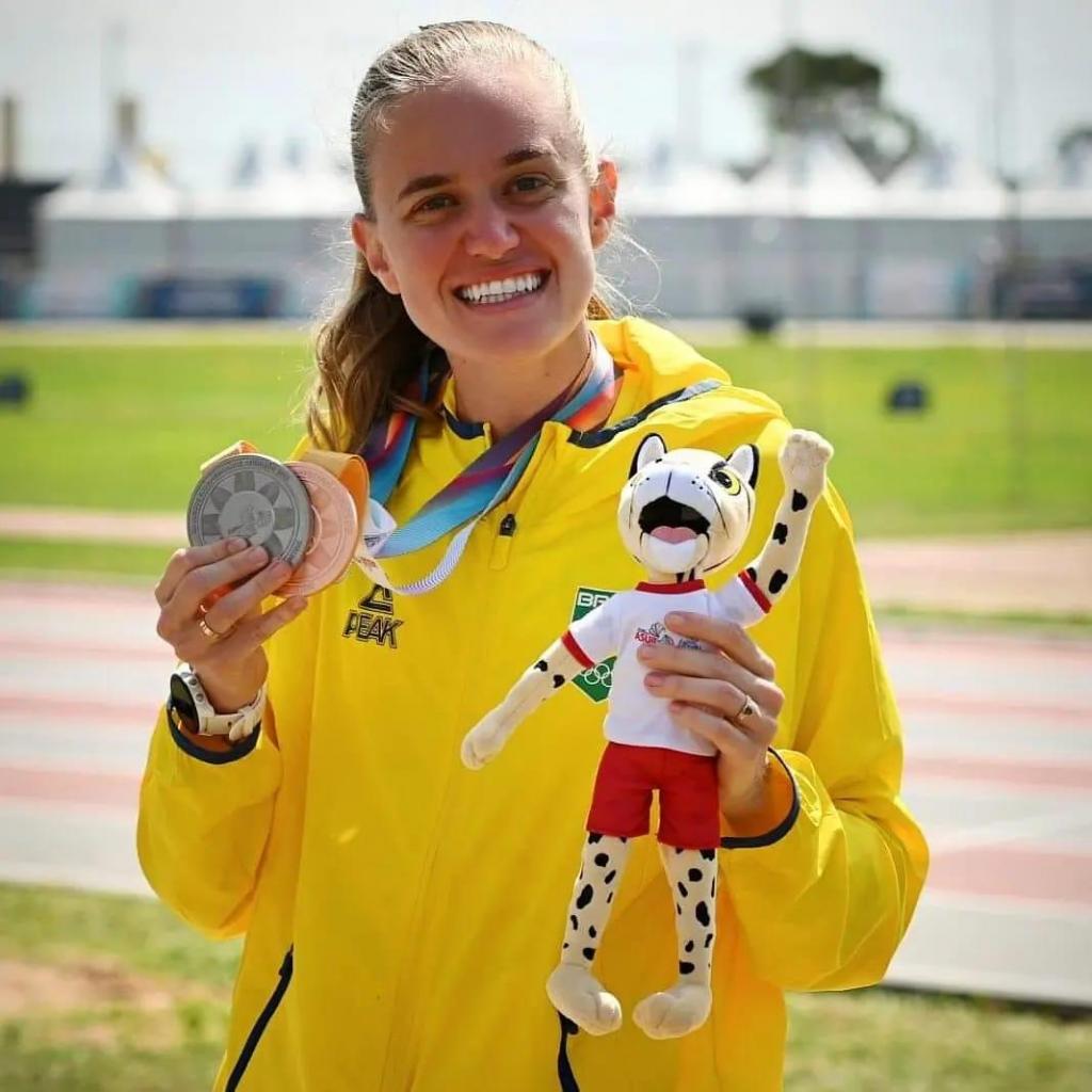 Mestranda Da Ufsm Conquista Duas Medalhas No Atletismo Para O Brasil