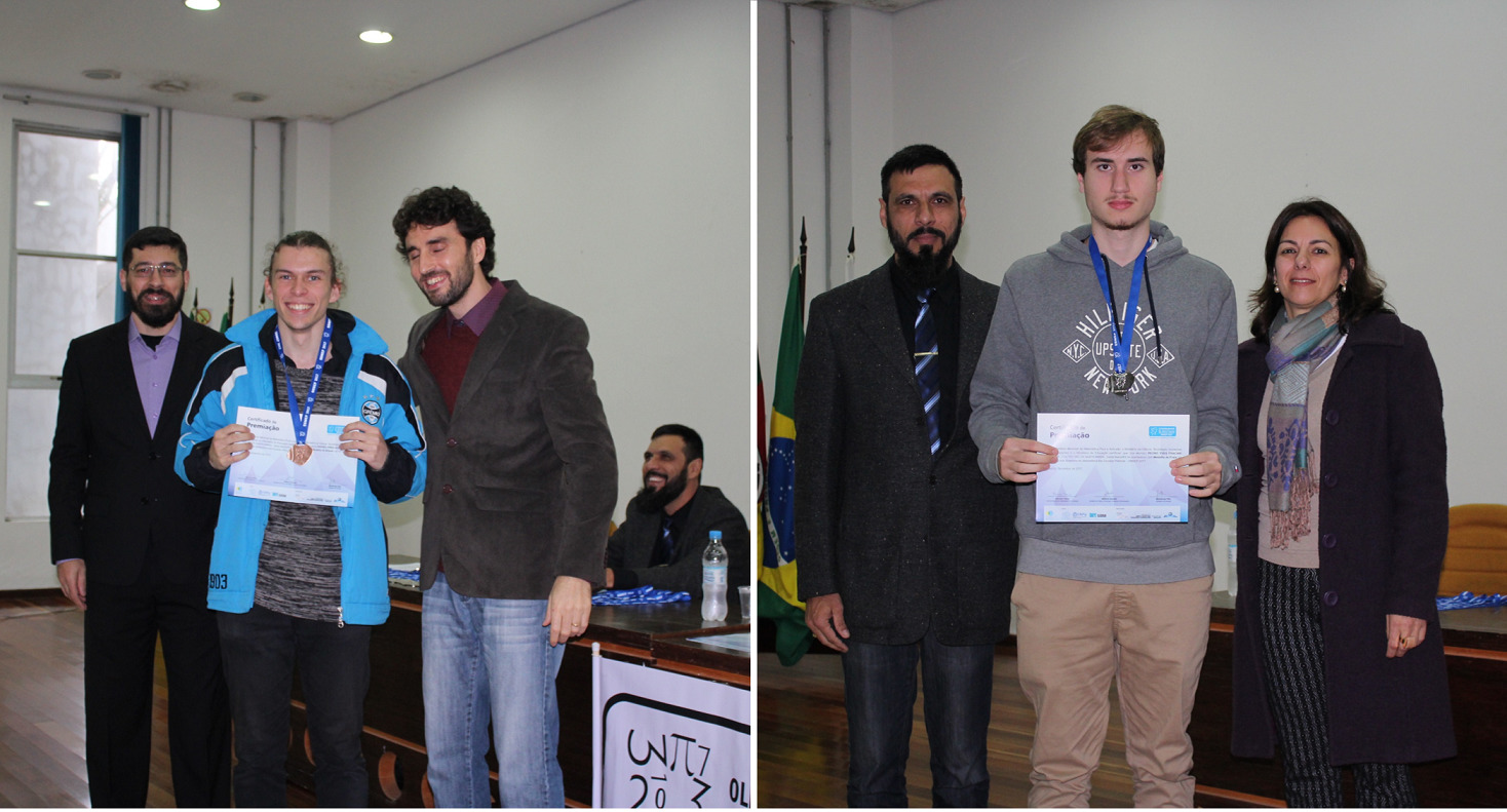 Alunos do CTISM ganham medalhas na Olimpíada de Matemática CTISM