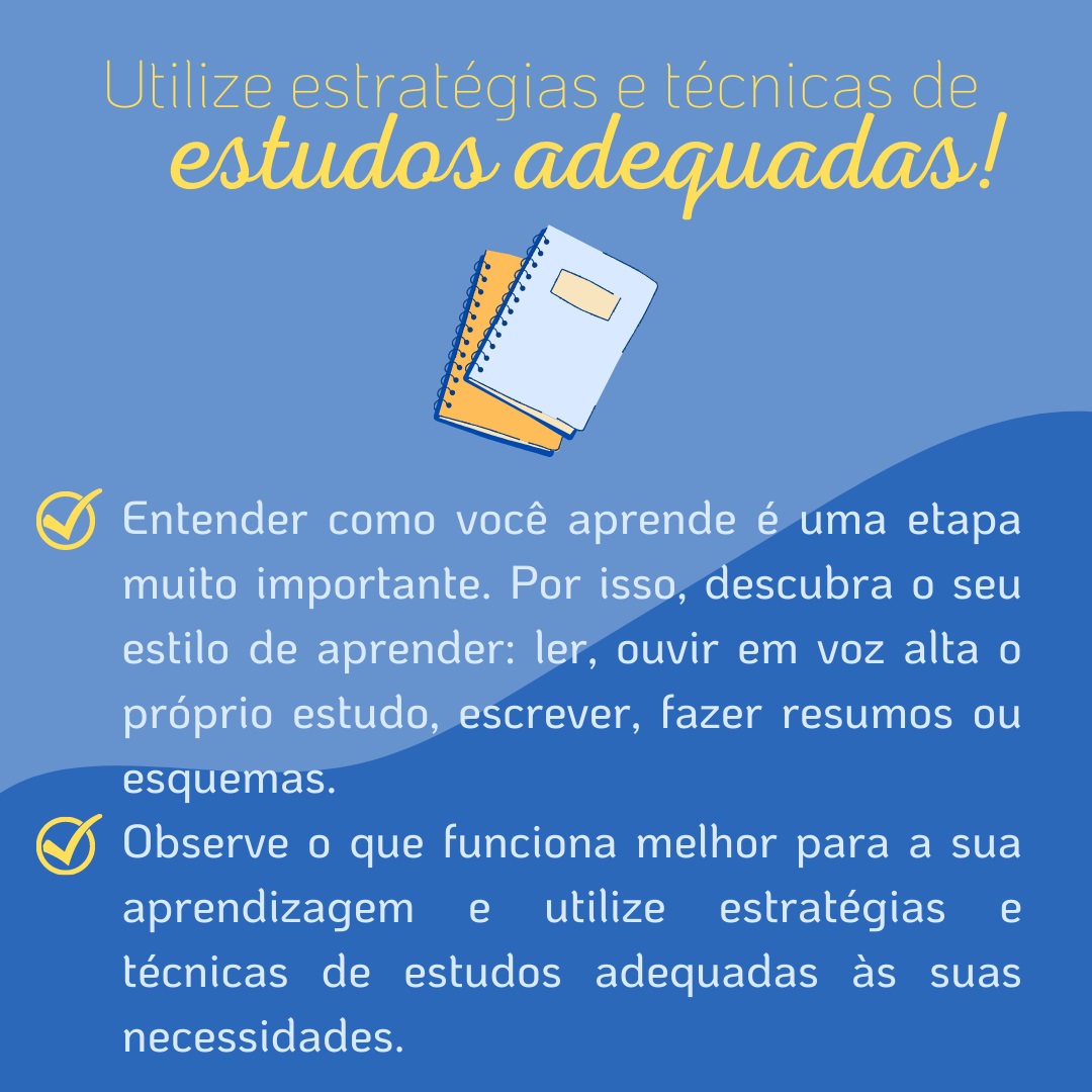 4 Dicas Para Uma Rotina De Estudos CAED