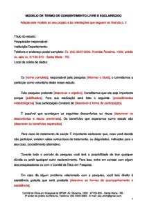 Termo De Consentimento Livre E Esclarecido Doc PPGEPT