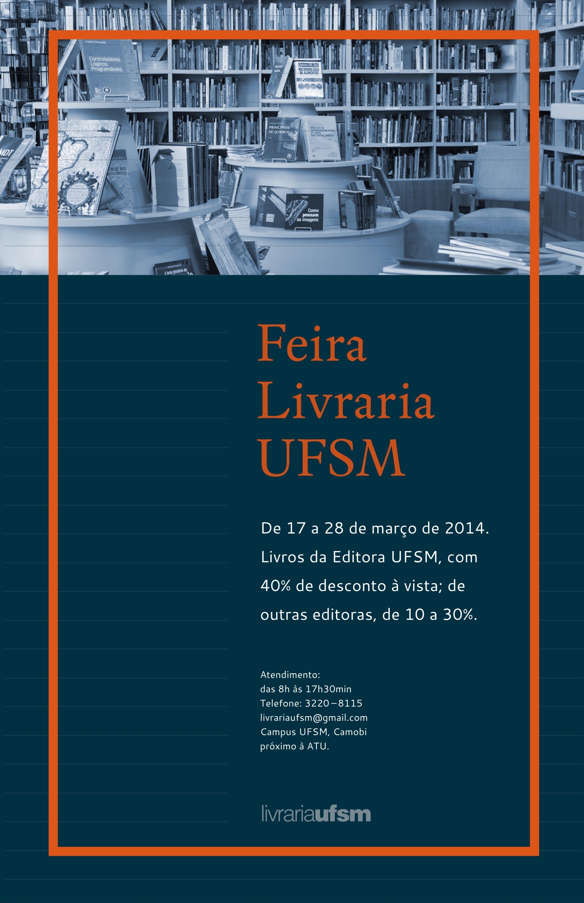 Feira Da Livraria Ufsm Inicia Dia 17 De Março Ufsm 9066