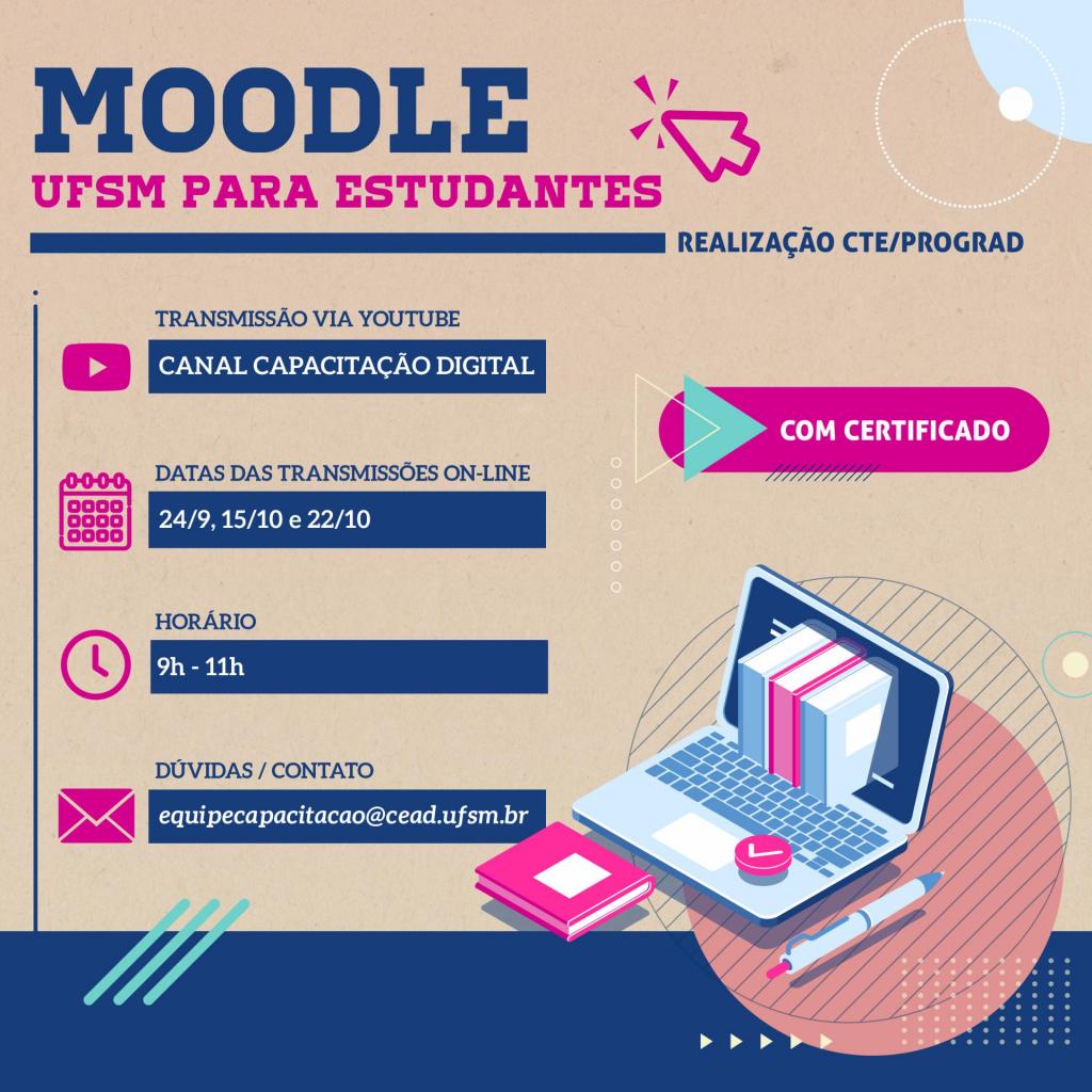 CTE/PROGRAD Promove Oficina Sobre O Moodle Para Estudantes – CTE