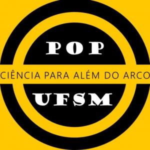Logo do projeto Ciência POP UFSM.