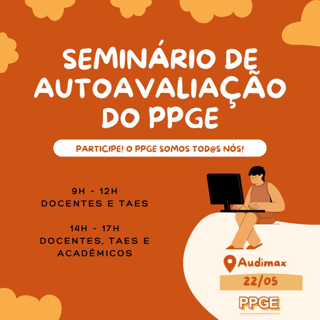 Ppge Convida Para Seminário De Autoavaliação Ce 