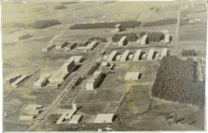 Foto de Vista aérea do Campus da Universidade Federal de Santa Maria – UFSM, em 1971
