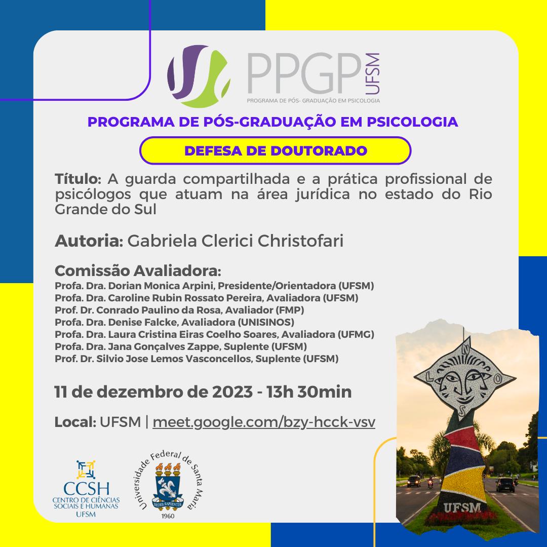 Grade Curricular - Disciplinas - Psicologia UFMG 