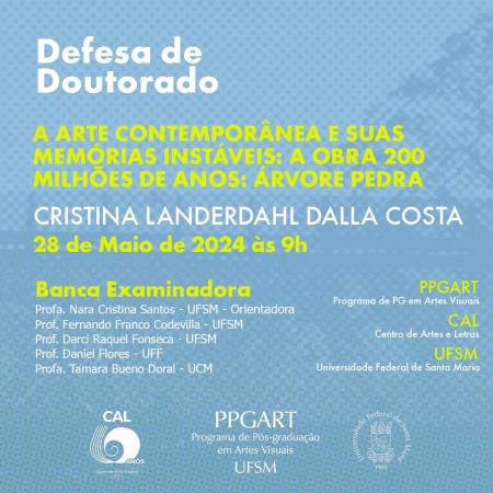 Defesa - Cristina Landerdahl Dalla Costa