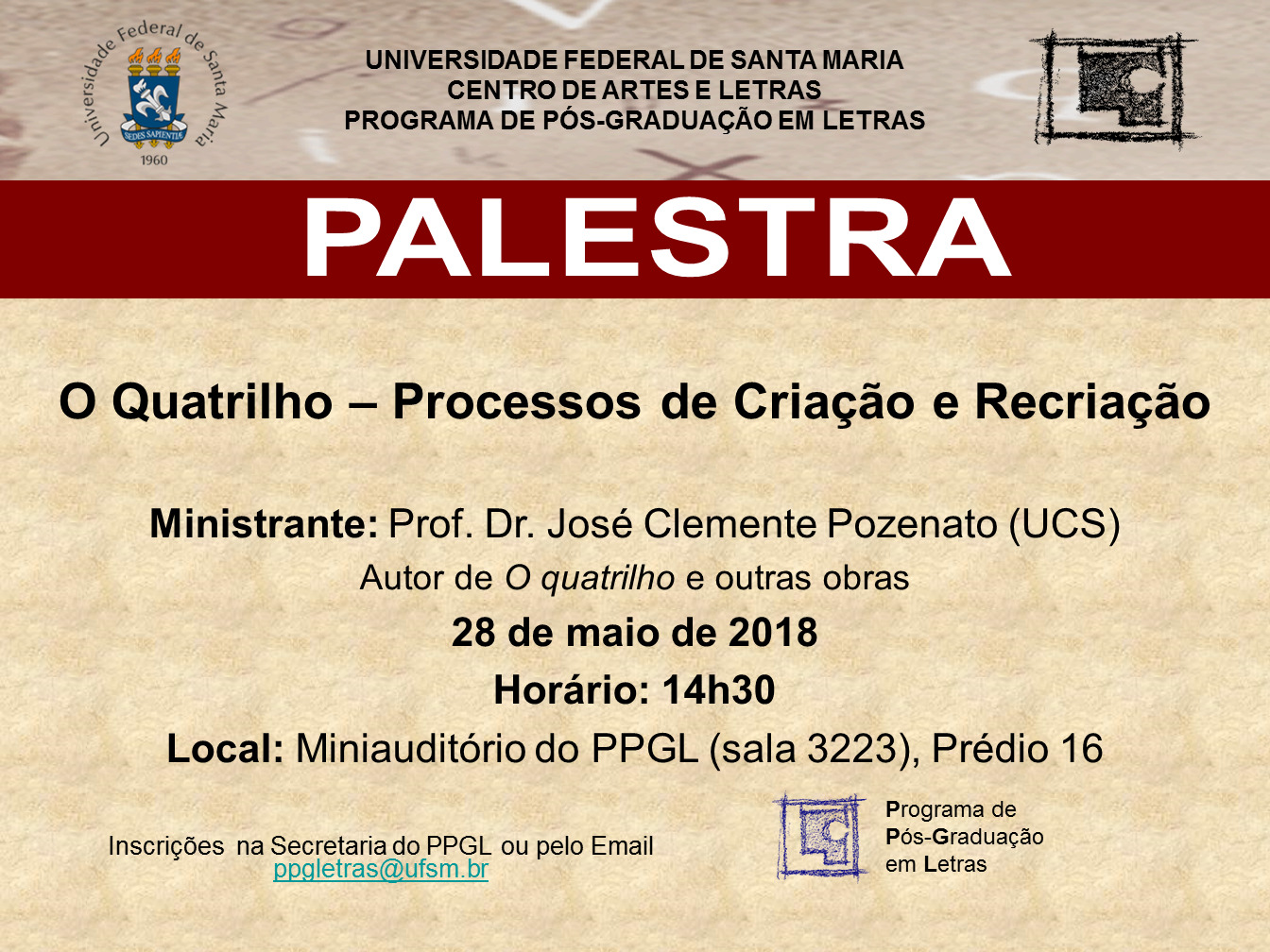 Palestra Dr. José Clemente
