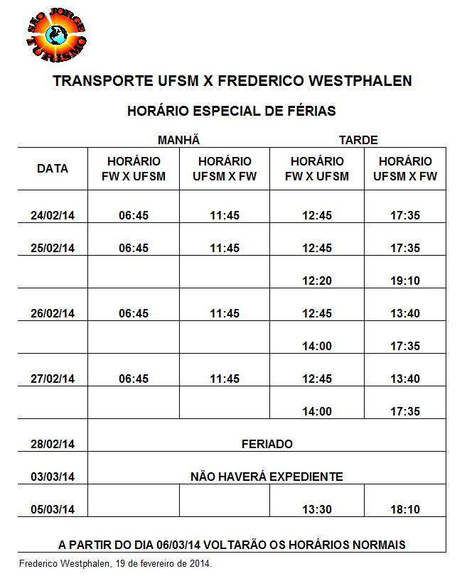 horariosprox sem