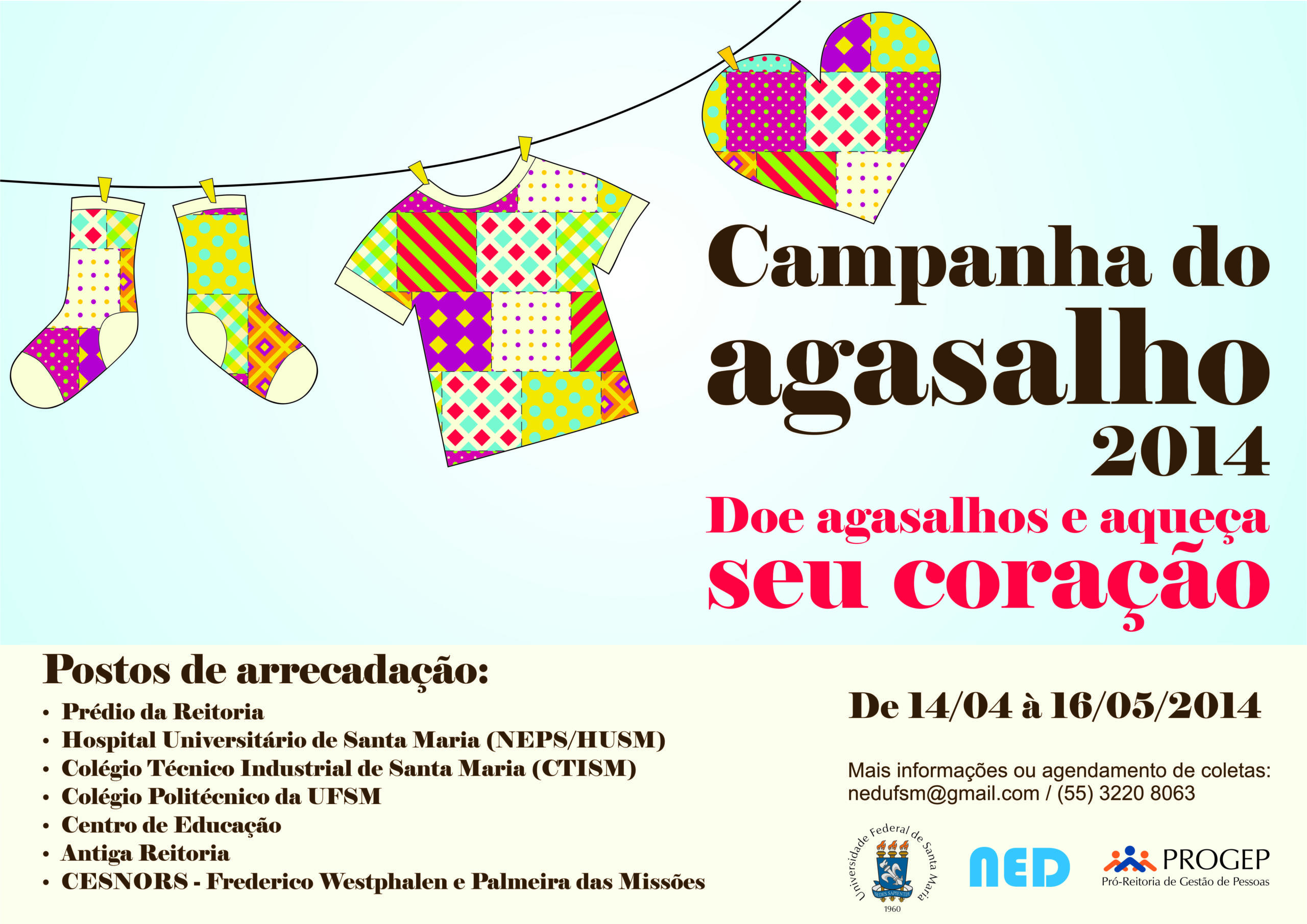 Cartaz Campanha do Agasalho