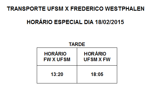 horario